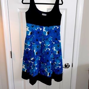 Blue floral Lizzati dress size 14